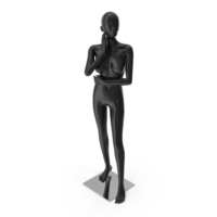 Female Black Mannequin PNG & PSD Images