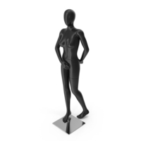 Female Black Mannequin PNG & PSD Images