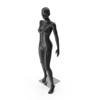 Female Black Mannequin PNG & PSD Images