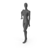 Female Gray Mannequin PNG & PSD Images