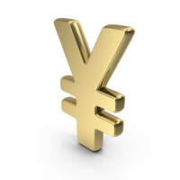 Yen Currency Symbol PNG & PSD Images