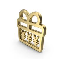 Yen Gift Symbol PNG & PSD Images