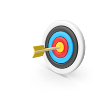 Arrow Target Yellow PNG & PSD Images