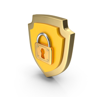 Shield Yellow PNG & PSD Images