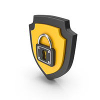 Shield Yellow Black PNG & PSD Images