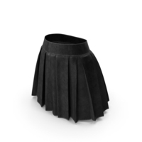 Leather Skirt Black PNG & PSD Images