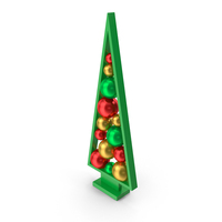 Decorative Christmas Tree Green PNG & PSD Images