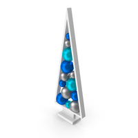 Decorative Christmas Tree White PNG & PSD Images