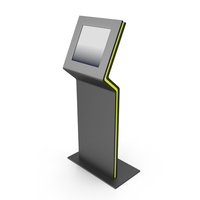 Black Info Kiosk PNG & PSD Images