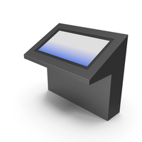 Black Multitouch Digital Table PNG & PSD Images