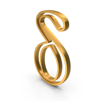 Gold Greek Alphabet Delta Outline Icon PNG & PSD Images
