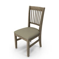 Upholstered Desk Chair Oak PNG & PSD Images