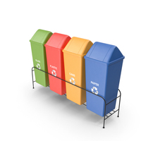 Recycling Bins PNG & PSD Images