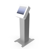 Info Display With Metal Base PNG & PSD Images
