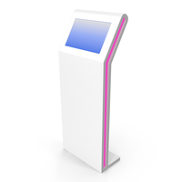 White Touchscreen Stand PNG & PSD Images