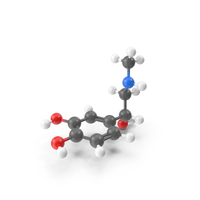Adrenaline Epinephrine Molecule PNG & PSD Images