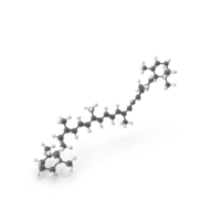 Carotene Molecule PNG & PSD Images
