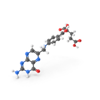 Folic Acid Molecule PNG & PSD Images