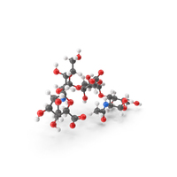 Hyaluronic Acid Molecule PNG & PSD Images