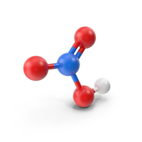 Nitric Acid Molecule PNG & PSD Images