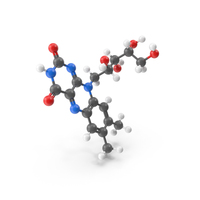 Riboflavin Molecule PNG & PSD Images