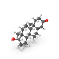 Testosterone Molecule PNG & PSD Images