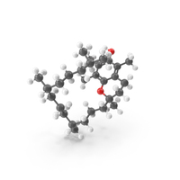 Vitamin E Molecule PNG & PSD Images