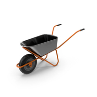 One Wheel Barrow PNG & PSD Images