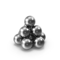 Set Of Chrome Balls PNG & PSD Images