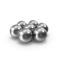Set Of Chrome Balls PNG & PSD Images