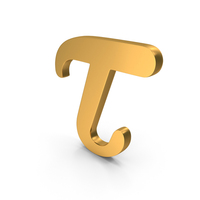 Greek Alphabet Tau Icon PNG & PSD Images