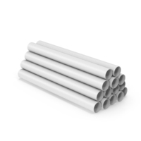 Monochrome Metal Pipes PNG & PSD Images