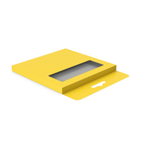 Yellow Empty Crayons Pack PNG & PSD Images