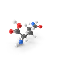 Glutamine Molecule PNG & PSD Images