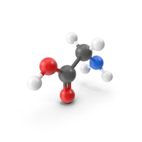 Glycine Molecule PNG & PSD Images