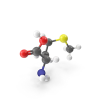 Methionine Molecule PNG & PSD Images