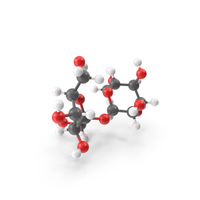 Sucrose Molecule PNG & PSD Images