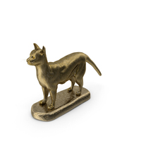 Cat Figurine PNG & PSD Images