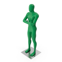 Male Green Mannequin PNG & PSD Images