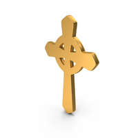 Gold Cross Icon PNG & PSD Images