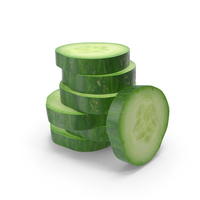 Cucumber Slices PNG & PSD Images