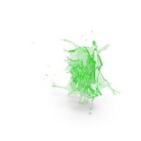 Splashes Green PNG & PSD Images