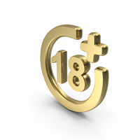 18+ Age Limit Symbol PNG & PSD Images