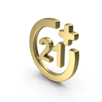 21+ Age Limit Symbol PNG & PSD Images
