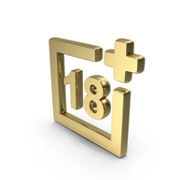 18+ Age Limit Symbol PNG & PSD Images