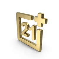 21+ Age Limit Symbol PNG & PSD Images