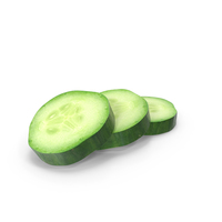 Cucumber Slices PNG & PSD Images
