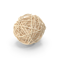 Rattan Balls Cream PNG & PSD Images