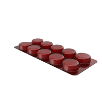Red Blister Pill Pack PNG & PSD Images