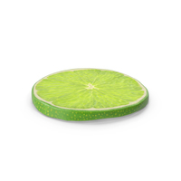 Lime Circular Slice PNG & PSD Images